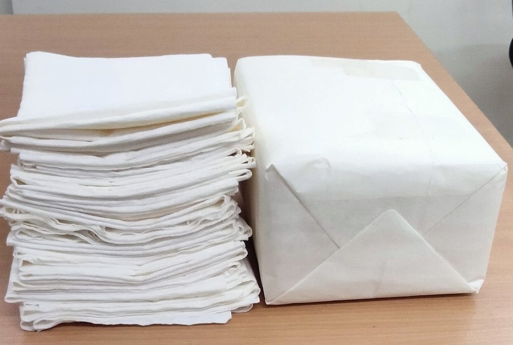 Tissue Paper Napkins, Packet, 50 at best price in Mumbai | ID: 23158044762