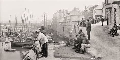 Image result for 1900s newlyn harbour