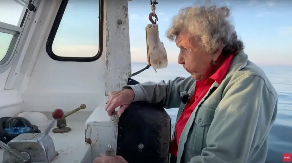 Maine's lobster lady Virginia Oliver turns 103 on Tuesday