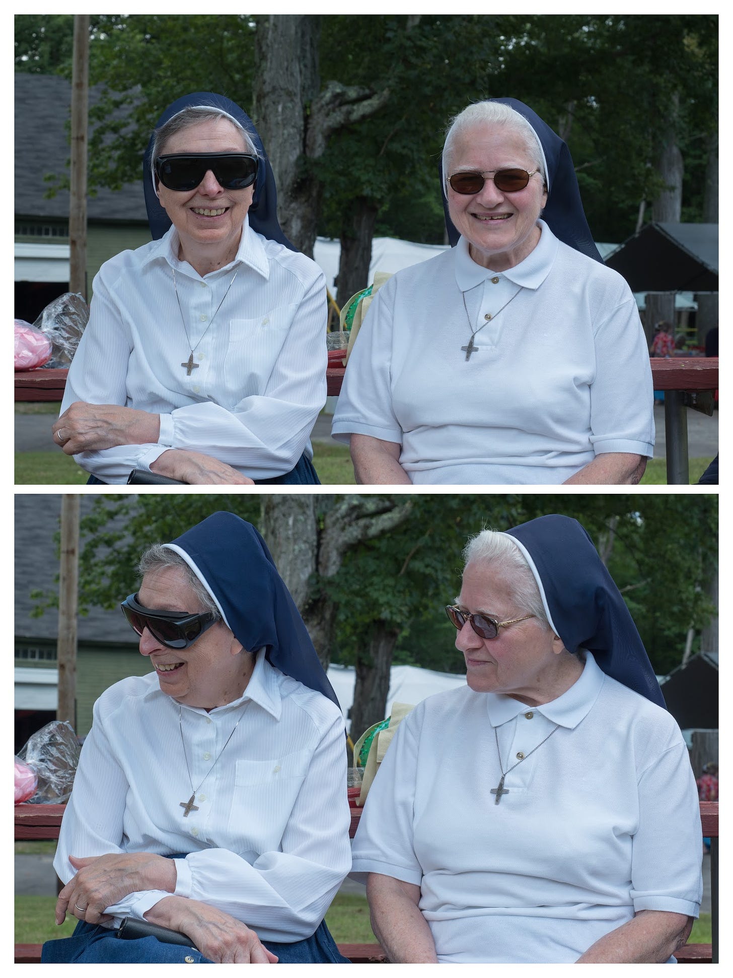 Nuns at the fair