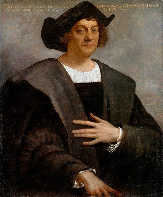 Were Vikings in South America before Christopher Columbus? Pictured: posthumous portrait of Christopher Columbus. (Sebastiano del Piombo / Public domain)