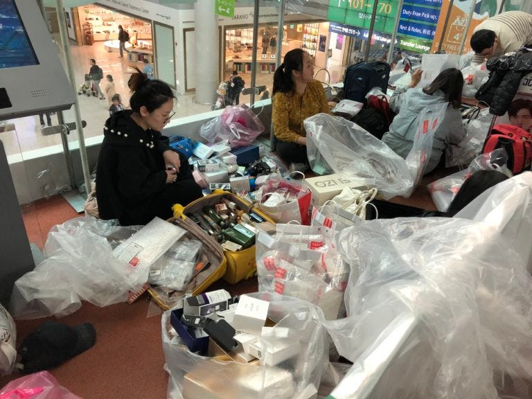Daigou dampener: Chinese authorities crack down on travel retail's 'shuttle  traders' : The Moodie Davitt Report -The Moodie Davitt Report