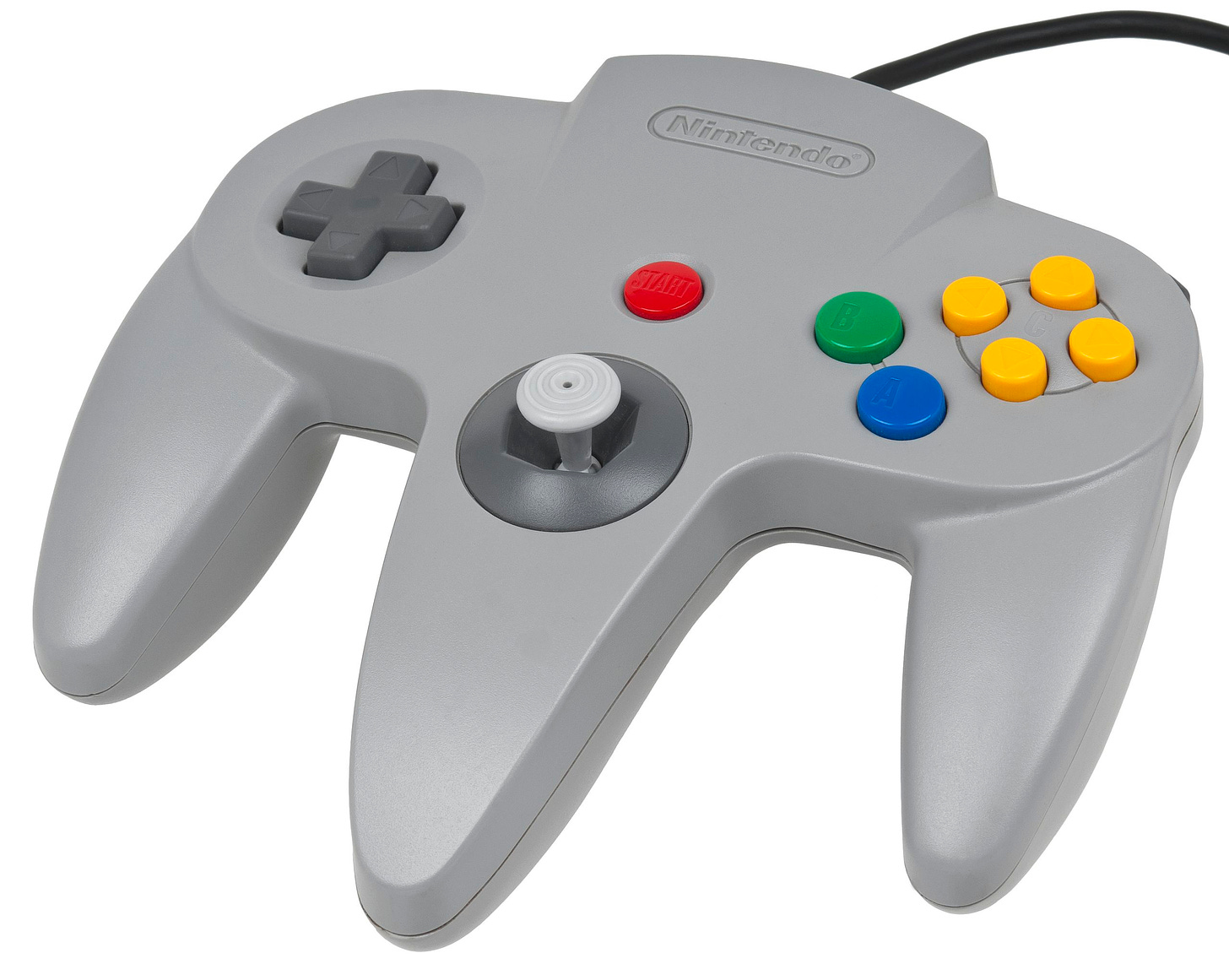 Plik:N64-Controller-Gray.jpg – Wikipedia, wolna encyklopedia