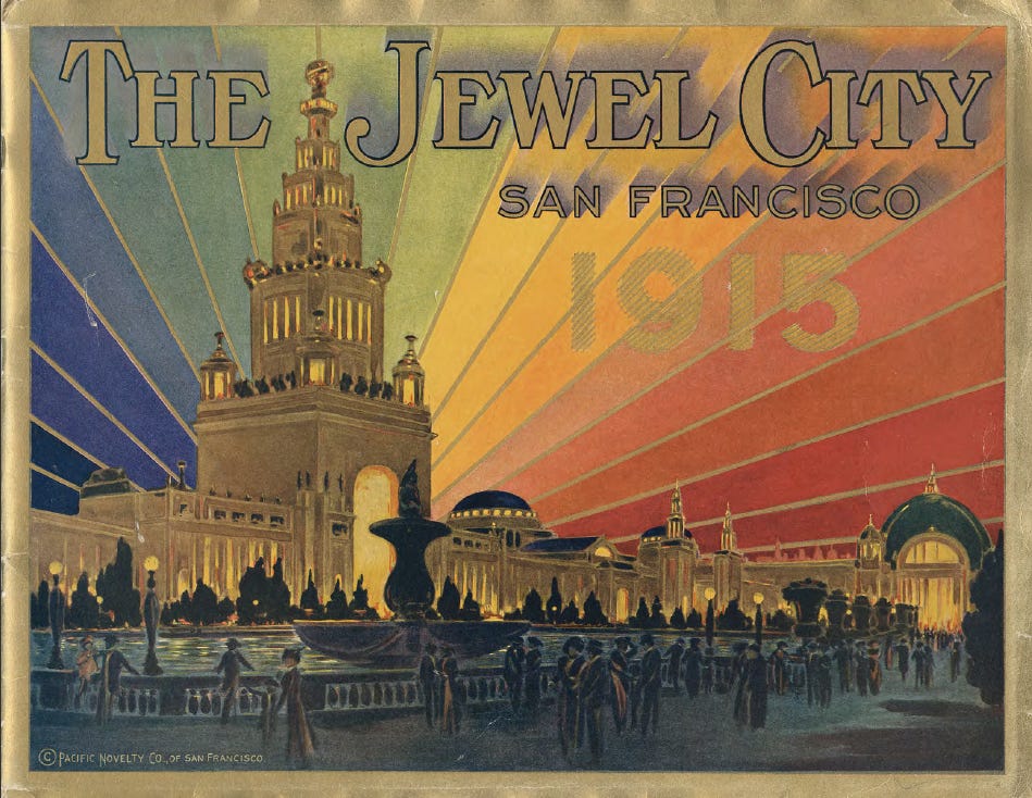 Souvenir booklet, The Jewel City 1915