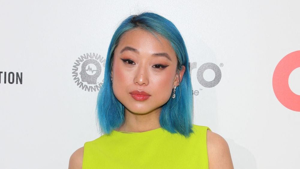 Australian filmmaker Margaret Zhang attends the Elton John AIDS Foundation's 31st Annual Academy Awards Viewing Party on March 12, 2023, in West Hollywood, California.