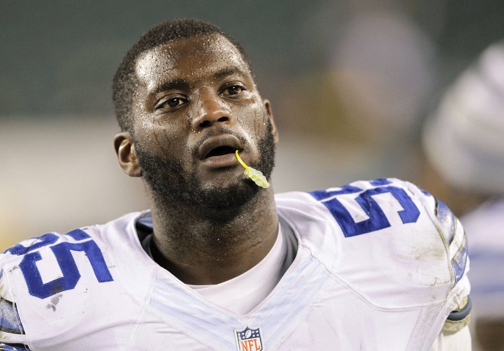 Dallas Cowboys Rolando McClain suspended 2016 images