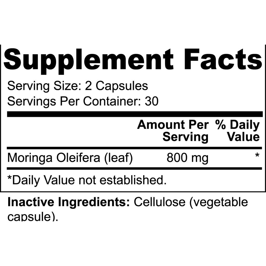 SUPERFOODS [moringa]