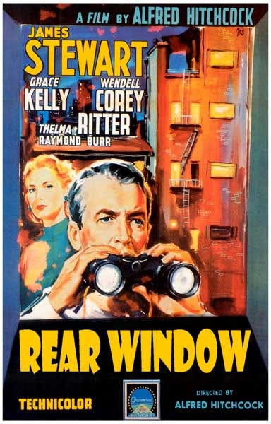 Rear Window Alfred Hitchcock Movie Poster 11x17 – BananaRoad