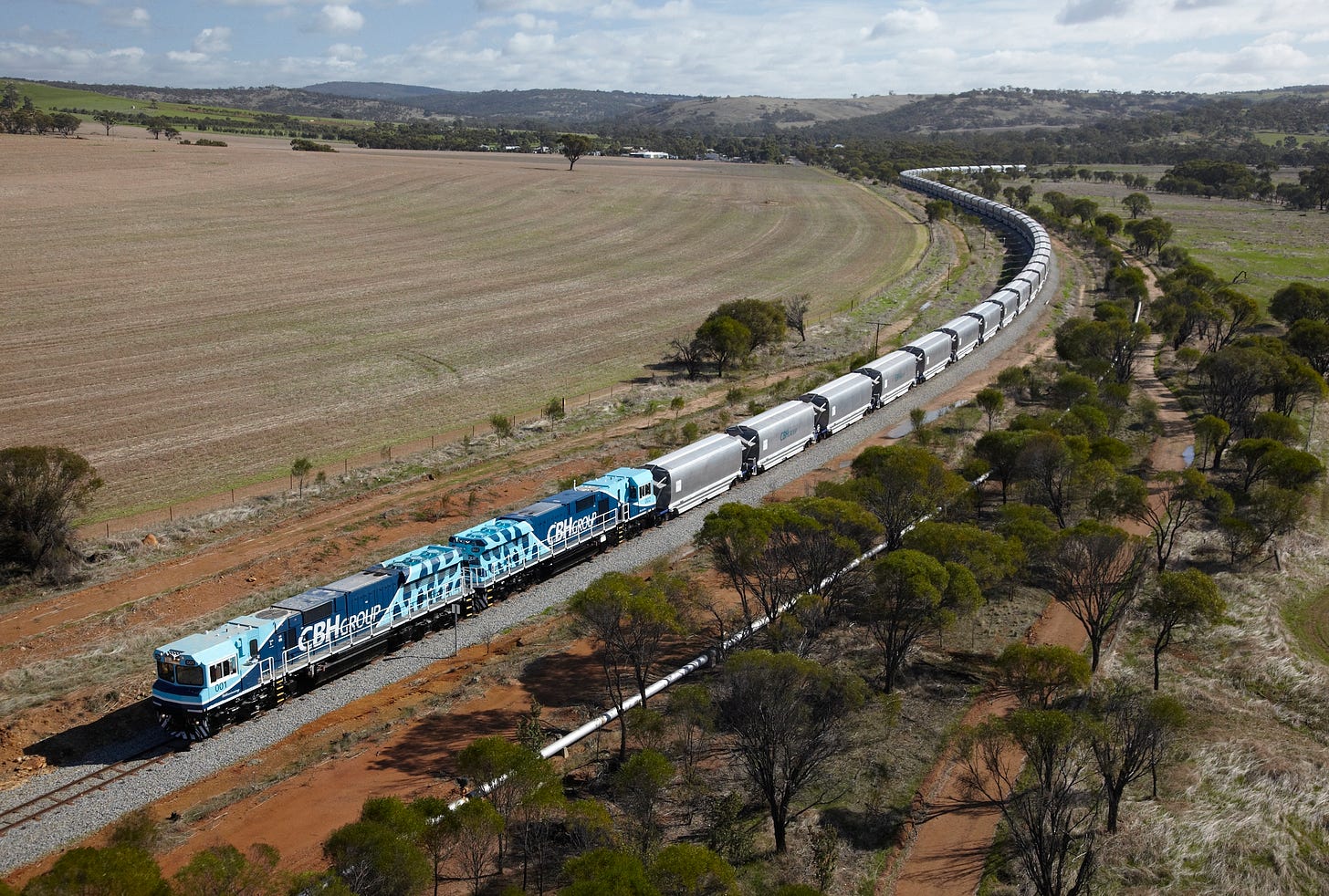 A CBH grain train