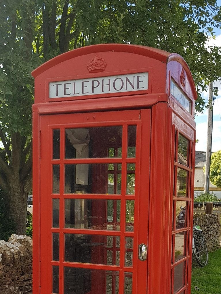 Our telephone box - LANGFORD GL7