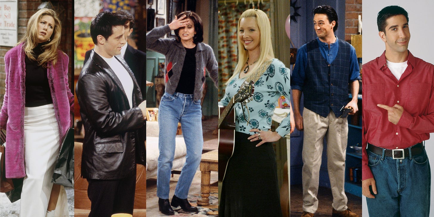 Friends' Outfits: What Would the Characters Wear Today? | Vogue