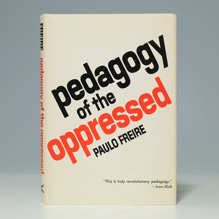 Pedagogy of the Oppressed First Edition - Paulo Freire - Bauman Rare Books