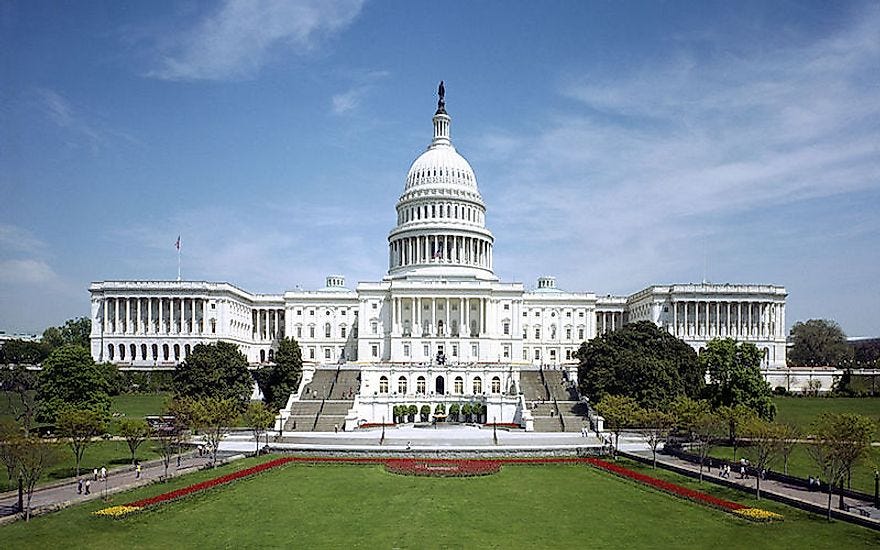 Capitol Building: the Home of the United States Congress - WorldAtlas