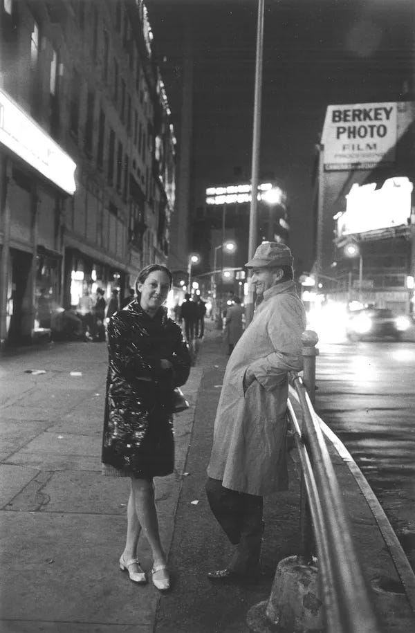 Carla Lonzi e Pietro Consagra a New York, 1967