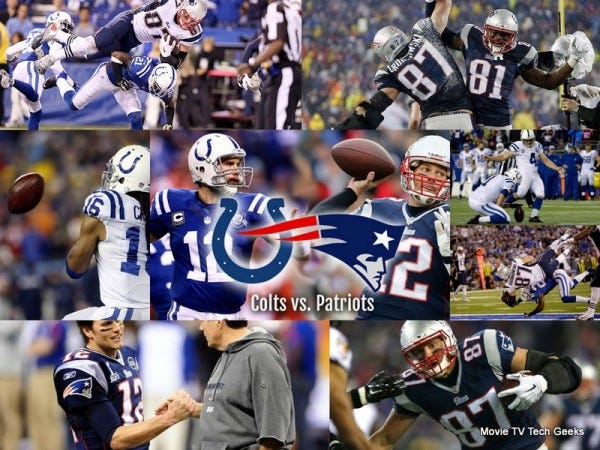 2015 nfl afc colts vs patriots images