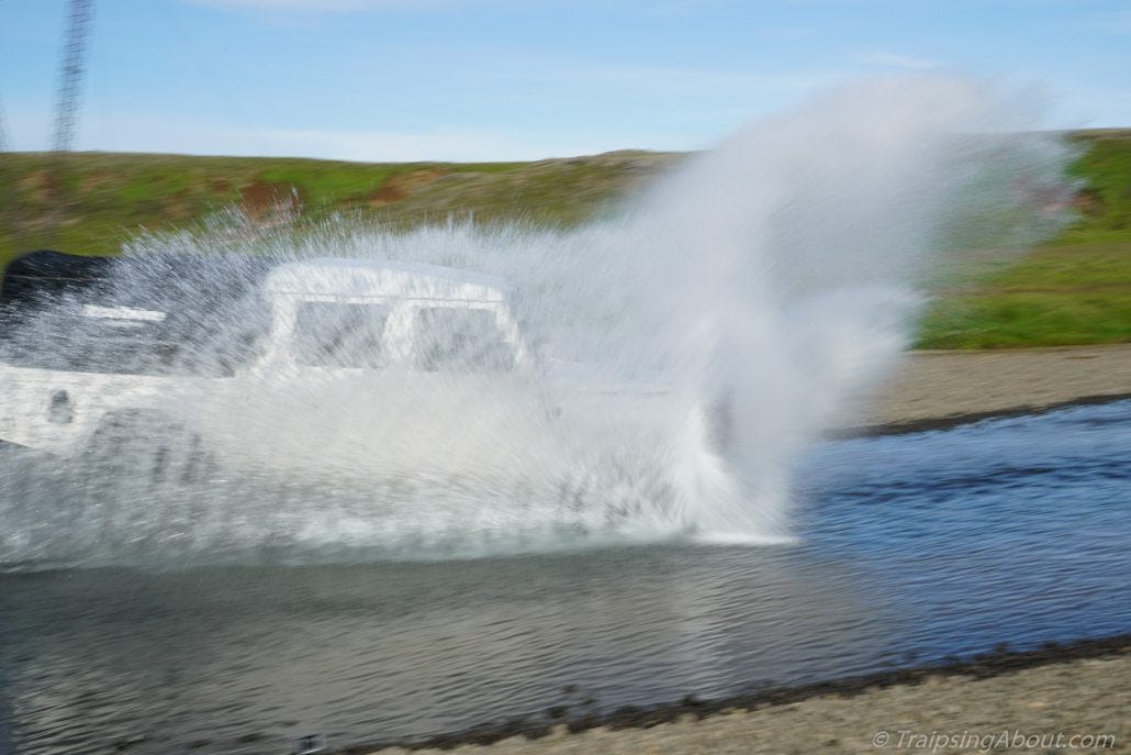 MTB approach Iceland