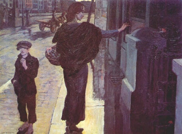 Bachelor's Walk, Yeats