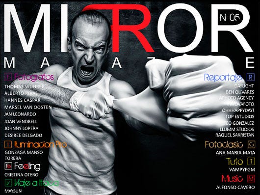 Número 5 de Mirror Magazine, también en iPadd | Fotografo digital y  tutoriales Photoshop