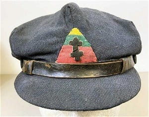 EXTREMELY RARE WWII LITHUANIAN HAT FOREST BROTHERS First Image