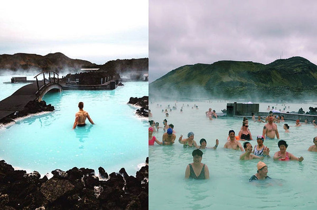 10 Popular Tourist Attractions On Instagram Versus In Reality