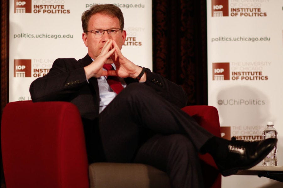 Goldberg Discusses Trump Foreign Policy at IOP – Chicago Maroon