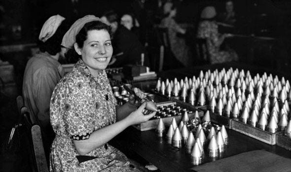 Meet the bomb girls: A new book tells how a secret army helped win the  Second World War | UK | News | Express.co.uk
