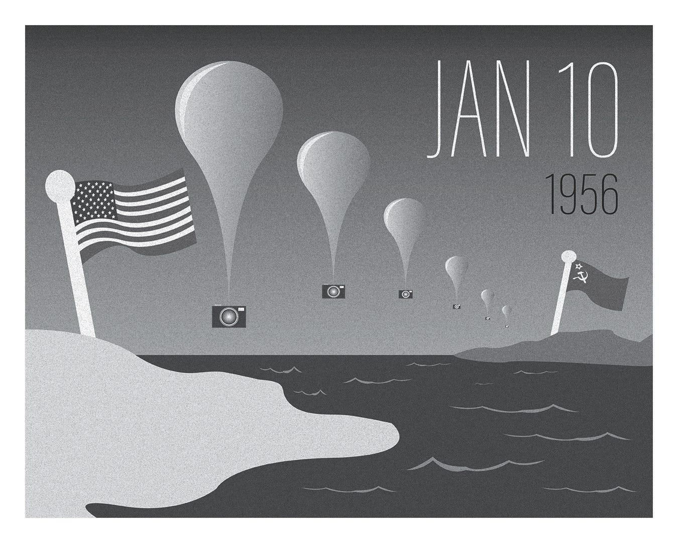 When you think of air power, your thoughts may first go to fighter jets. Combat “Heavies” like the C-17 also come to mind. But in 1956, balloons were also an important and strategic part of our military capabilities. The program was known as Project Genetrix. The United States Air Force designed the program to launch General Mills manufactured surveillance balloons over Communist China, Eastern Europe and the Soviet Union to take aerial photographs and collect intelligence. This was the first espionage use of the balloons that had been tested in previous projects. The Genetrix balloons reached altitudes of 50,000 - 100,000 freet (15 - 30km), well above that flown by contemporary fighter planes and were able to return photography of more than 1.1 million square miles (more than 2.8 million square km). These top-secret high-altitude balloons are also believed to have accounted for many of the UFO sightings that started around the mid-20th century. Eventually the U-2 spy plane would be developed to replace the Genetrix balloons. 