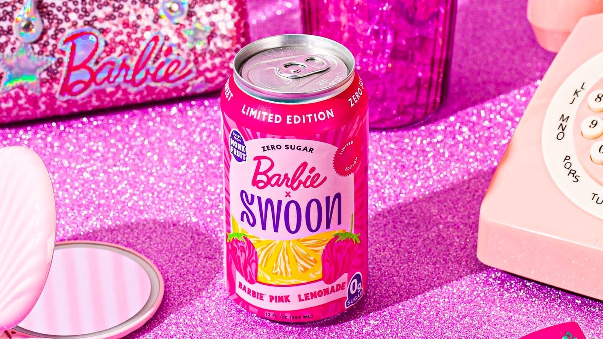 Barbie Has Launched A Pink Lemonade, And It's Everything