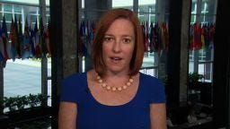 State Department Jen Psaki lead intv