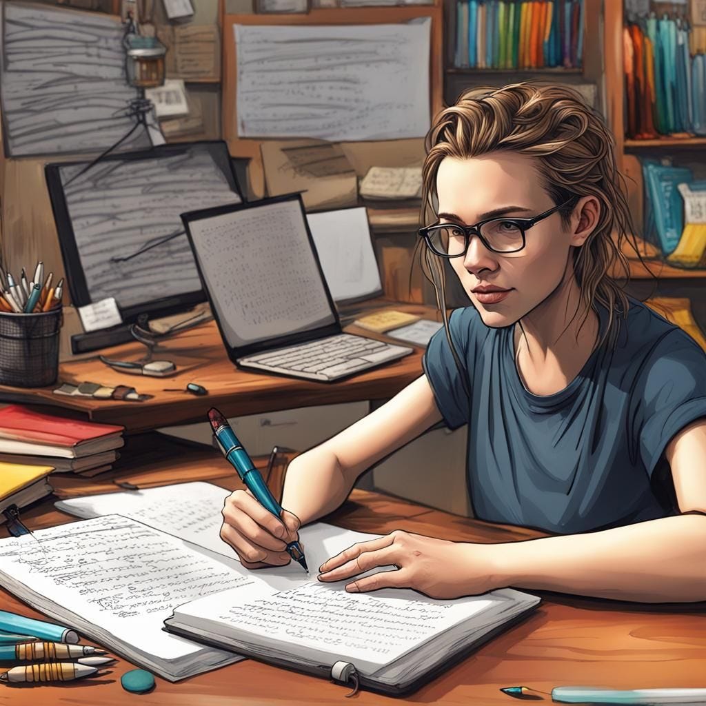 Trying out different writing tools, software, or even switching between writing by hand and typing on a computer can add variety to the writ...
