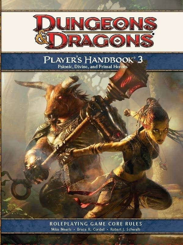 The cover of the Player's Handbook 3