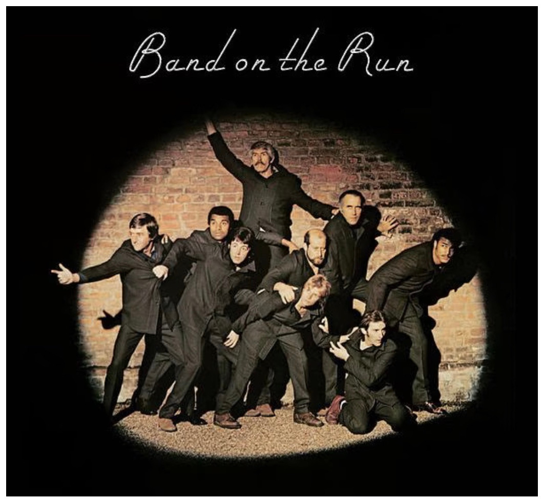 Cover of 'Band on the Run' by Paul McCartney & Wings