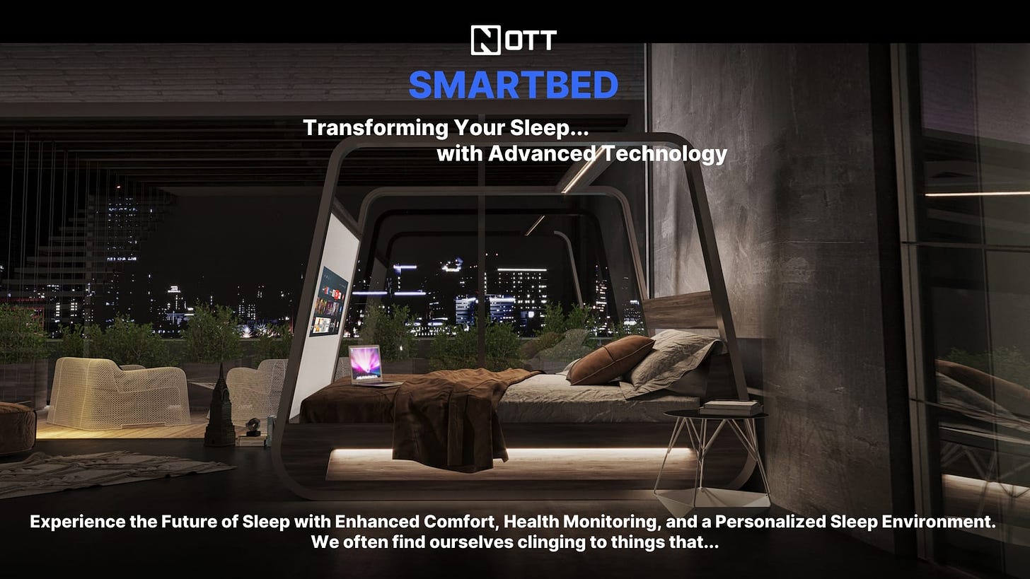 The Dawn of a New Era in Sleep Health: Exploring the NOTT SmartBed Project