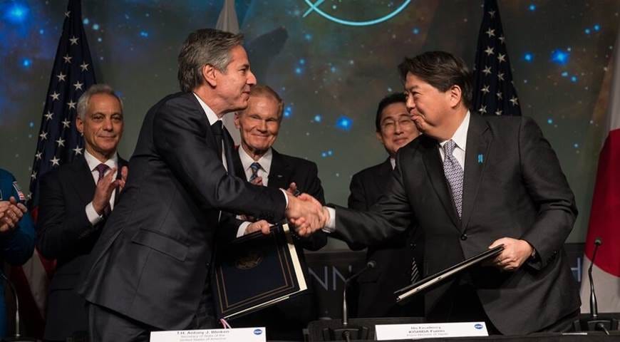 U.S.-Japan signing ceremony