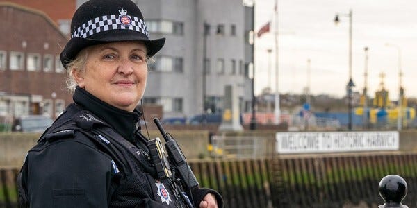 Sergeant Wendy Crowson in Harwich