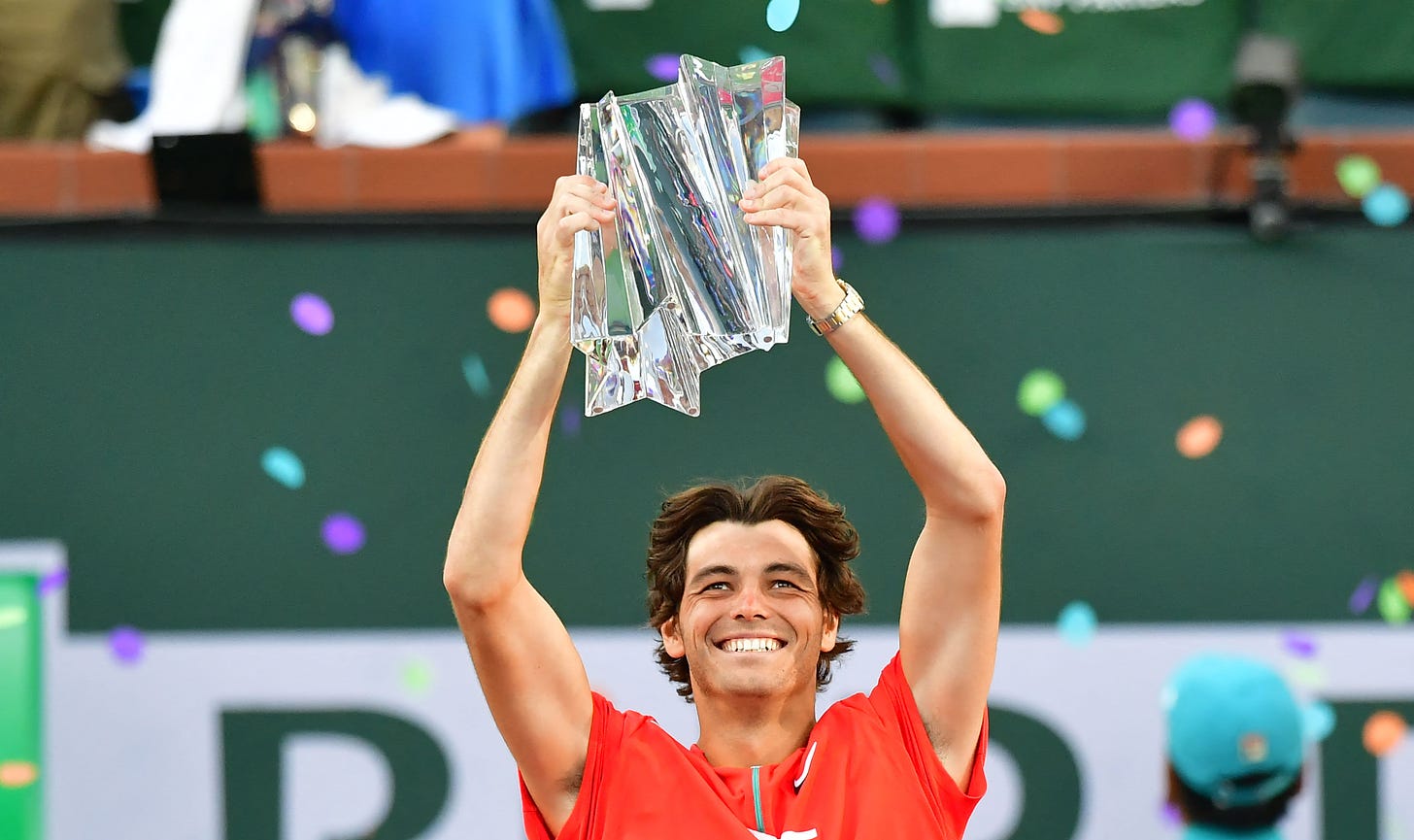 Taylor Fritz ends Rafael Nadal's perfect start to 2022 with Indian Wells  final win | CNN