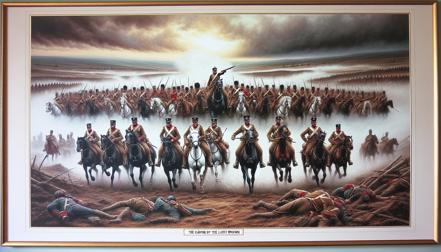 The Charge of the Light Brigade: History’s Classic Case of Futile Valor ... The Charge of the Light Brigade: History’s Classic Case of Futile Valor ...