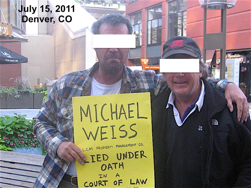 Michael Weiss Lied Under Oath, July 2011