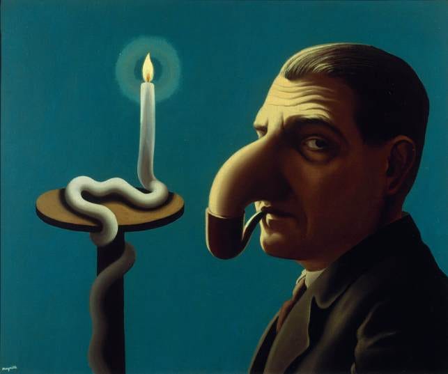 magritte philosopher's lamp