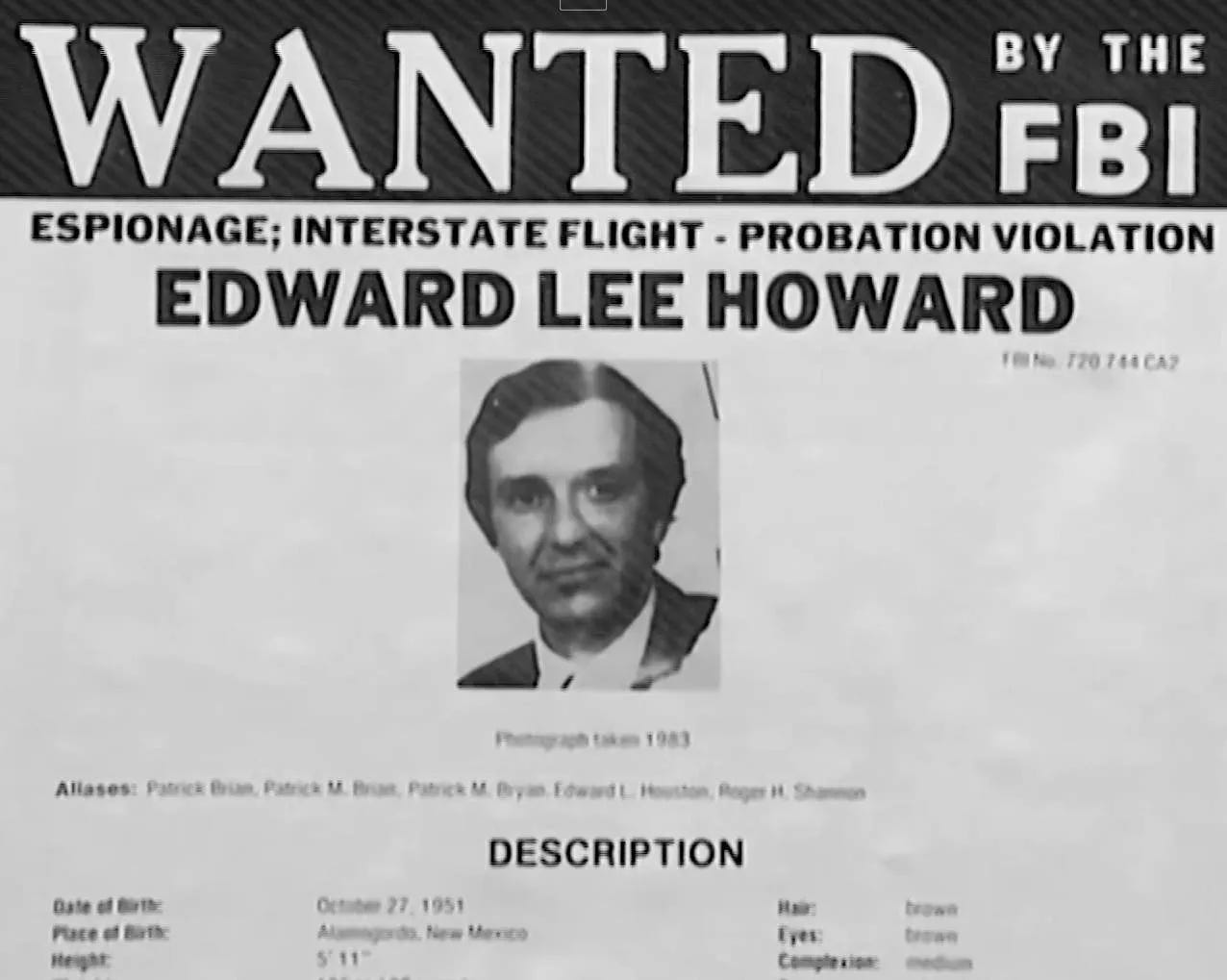 Edward Lee Howard: The Twisted Tale of a CIA Spy on the Run