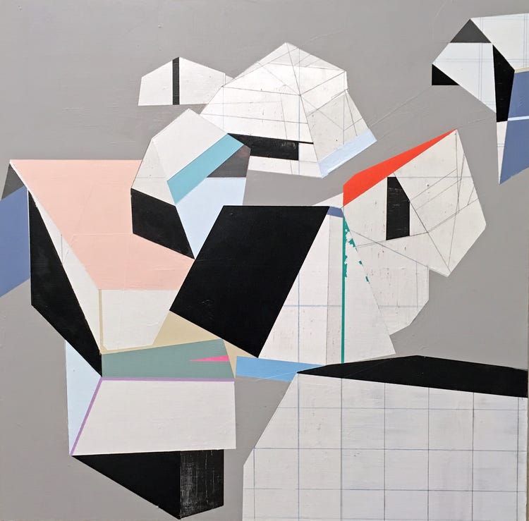 Geometric Architectural Painting
