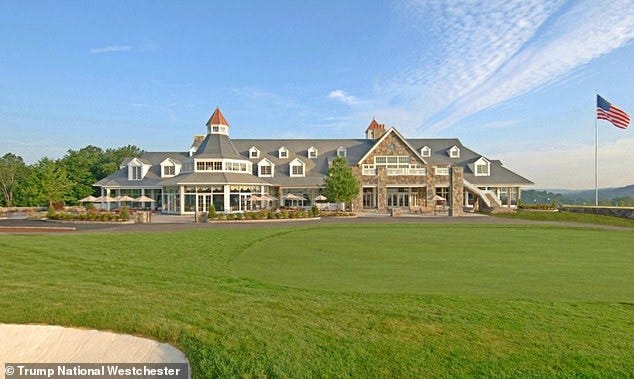 New York Attorney General signals she could be preparing to seize Trump properties in Westchester County including Trump National Golf Club with judgement filing in the county north of Manhattan