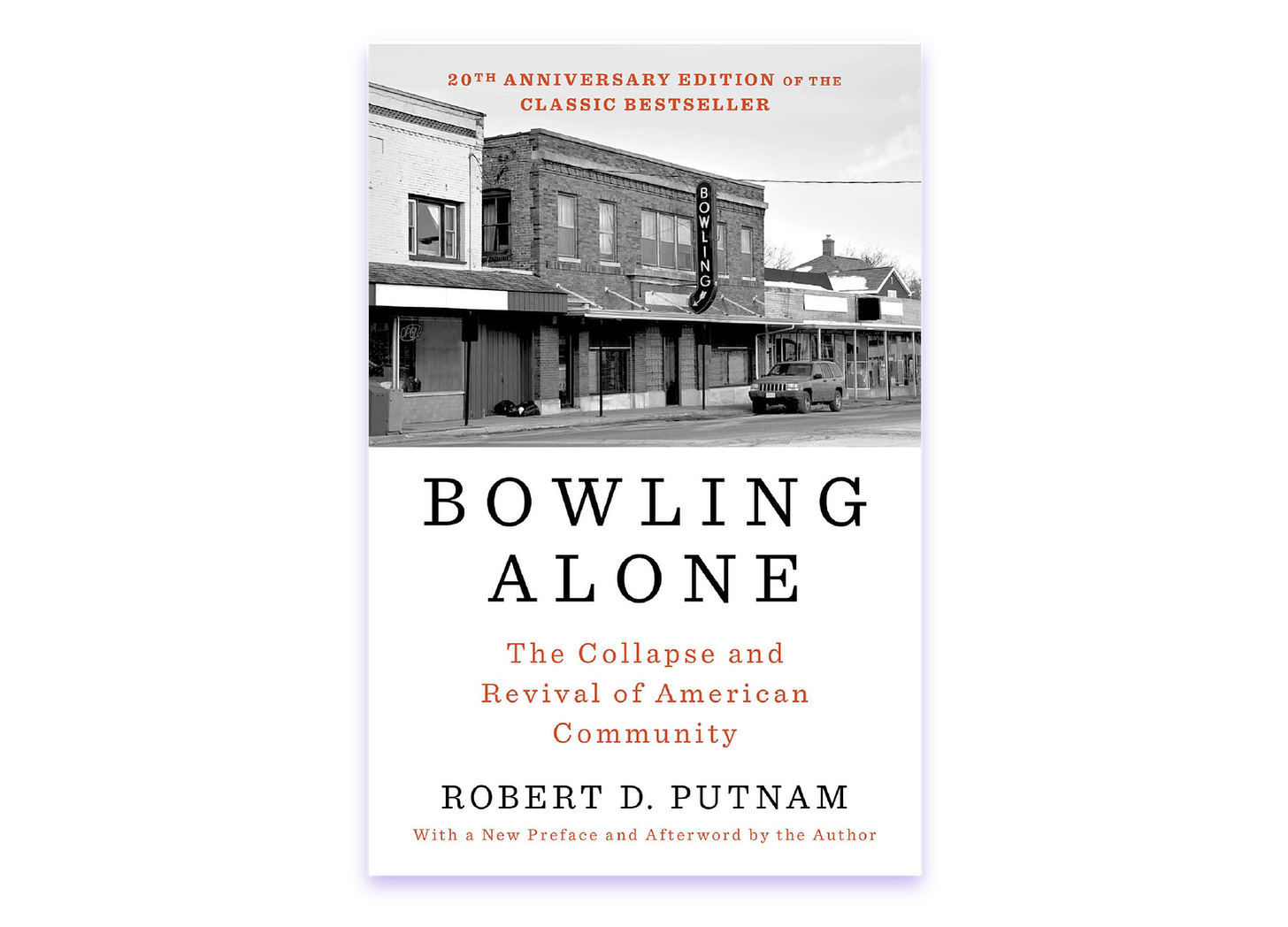 cover of the book bowling alone: the collapse and revival of american community by robert d. putnam