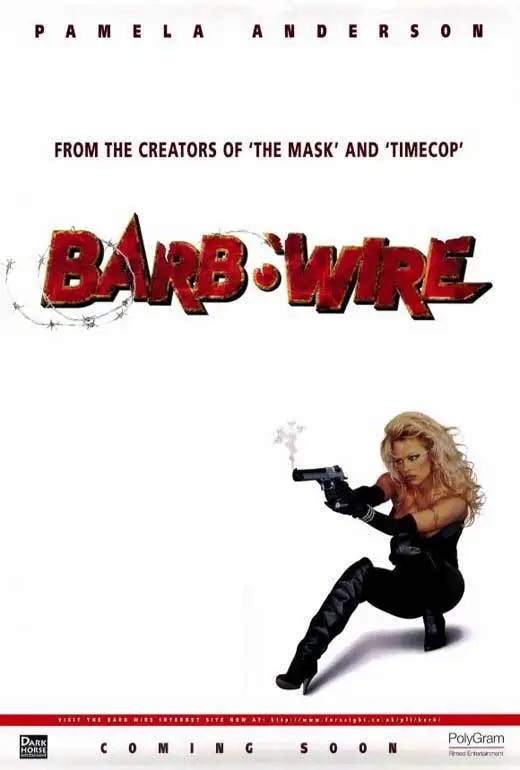 BARB WIRE Movie POSTER 27x40 B Pamela Anderson Temuera Morrison Jack  Noseworthy | eBay