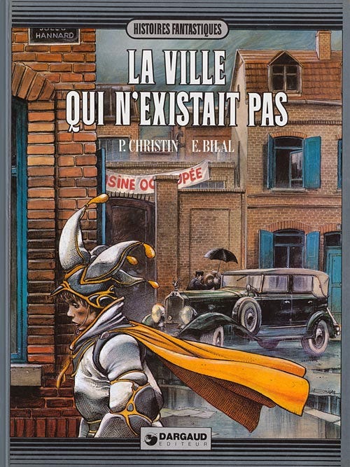 La ville qui n'existait pas, troisième volet des Légendes d'aujourd'hui de Pierre Christin et Enki Bilal