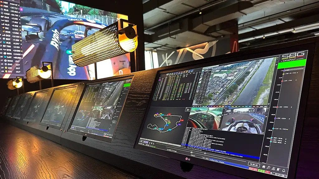 Inside the first F1 Arcade official racing simulation hub