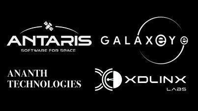 SAR and Optical Payloads Satellite Collaboration Logos