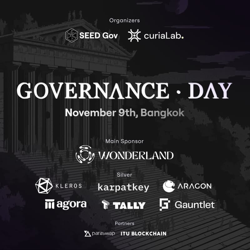 Cover Image for Governance Day 3rd Edition - Devcon