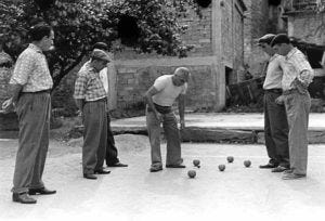 Bocce Ball in Italy