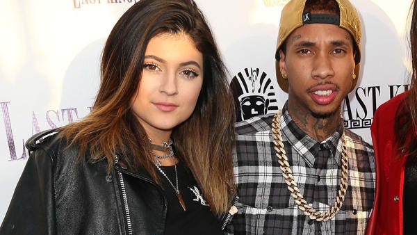 kylie jenner swears tyga rumors not true 2014